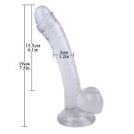 Noctis 19cm Beyaz Dildo No:10