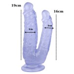 Noctis 19cm Çiftli Dildo