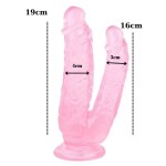 Noctis 19cm Çiftli Dildo