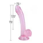 Noctis 19cm Pembe Dildo No:10