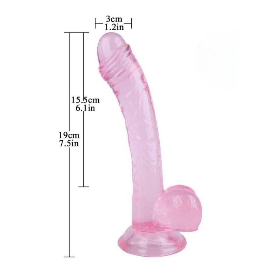 Noctis 19cm Pembe Dildo No:10