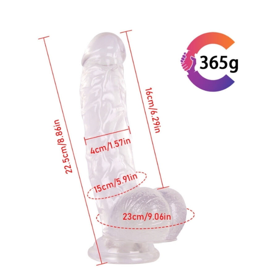 Noctis 21,5cm Beyaz Dildo No:51