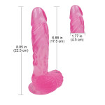 Noctis 22,5cm Pembe Realistik Dildo