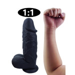 Noctis 26cm Siyah Realistik Dildo No:170