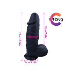 Noctis 26cm Siyah Realistik Dildo No:170