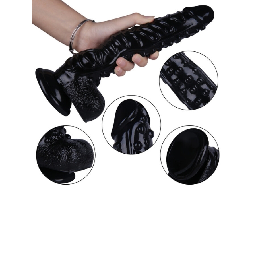 Noctis 27cm Siyah Dildo