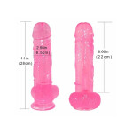 Noctis 28cm Pembe Realistik Dildo