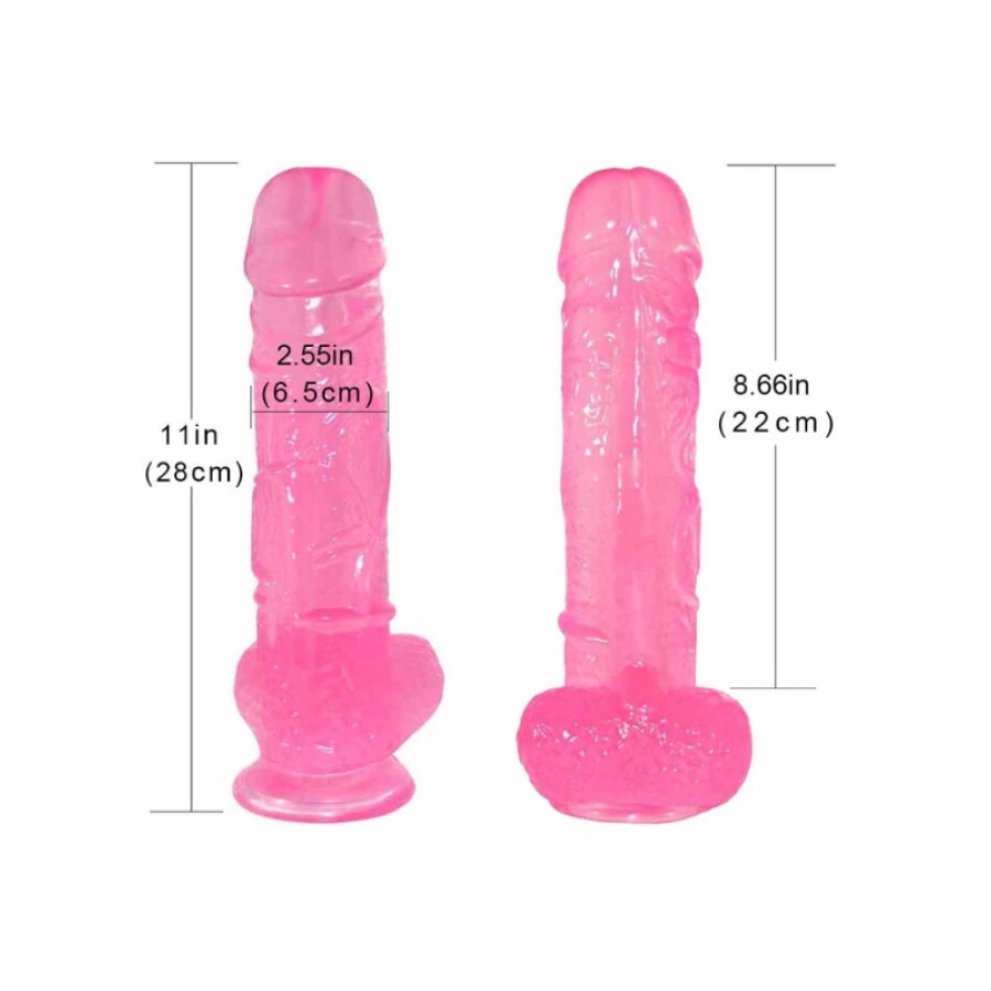 Noctis 28cm Pembe Realistik Dildo