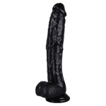 Noctis 31,5cm Siyah Realistik Dildo