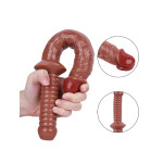 Noctis 32cm Kahverengi Realistik Kılıç Dildo No:150