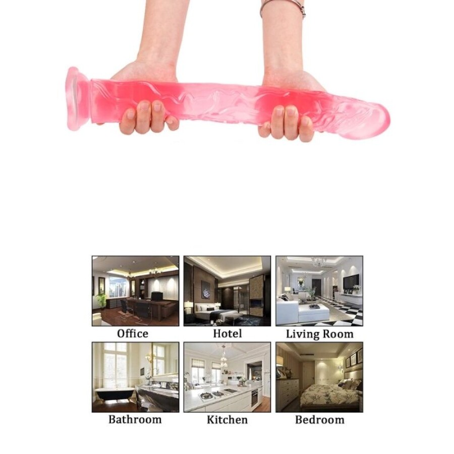 Noctis 34,5cm Pembe Dildo No:7