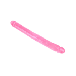 Noctis 46cm Pembe Çift Taraflı Dildo No:88