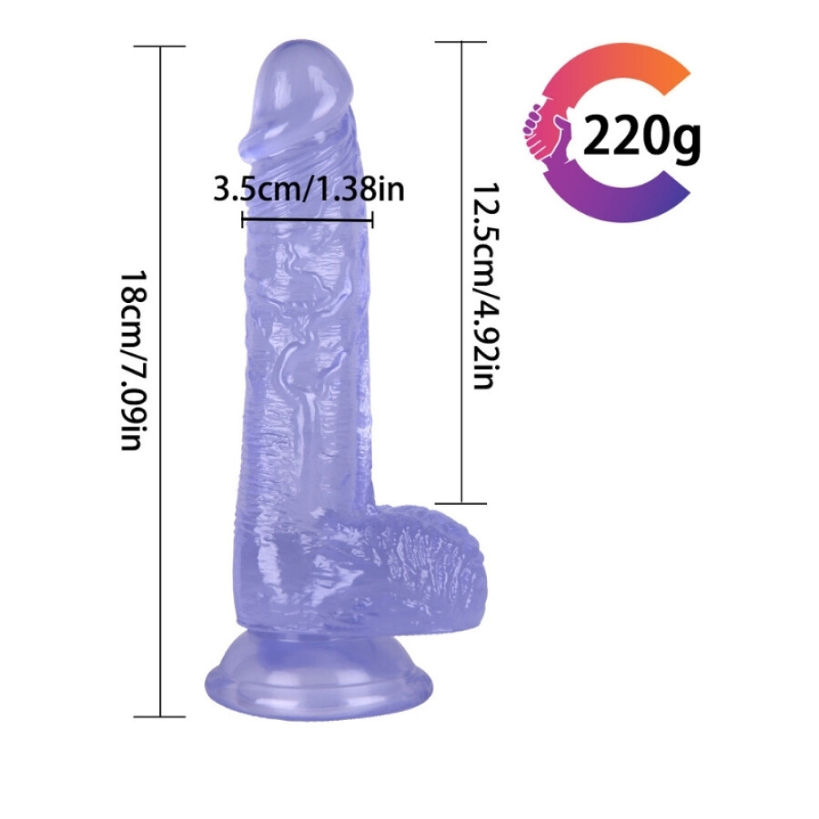 Noctis Mavi 20 cm Realistik Dildo