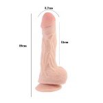 Rammer 19cm Kıkırdaklı Gerçekçi Dildo