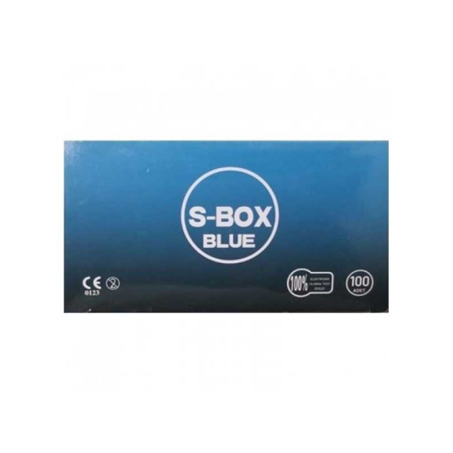 S-BOX BLUE 100’lü Prezervatif