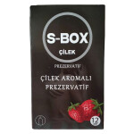 S-Box Çilek Aromalı Prezervatif 12’li