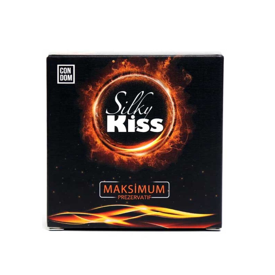 Silky Kiss Maximum Tırtıklı ve Benekli Prezervatif 4’lü