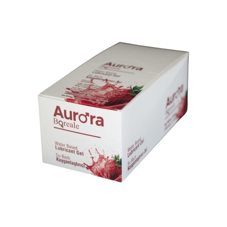 Aurora Boreale 100 Lü 5 Ml Şase Çilekli Kayganlaştırıcı