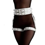 Premium Bondage Belt & Suspender Set