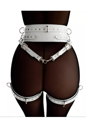 Premium Bondage Belt & Suspender Set