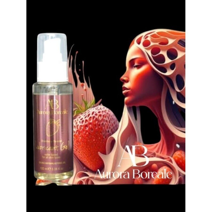 Aurora Boreale Çilek Aromalı Kayganlaştırıcı Jel