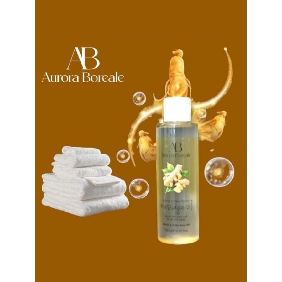 Aurora Boreale Ginseng Aromalı Masaj Yağı 150 ML