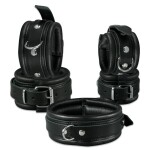 Extra Leather Handcuff Set