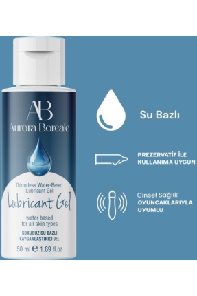 Aurora Boreale Sade Su Bazlı Kayganlaştırıcı Jel 50ML
