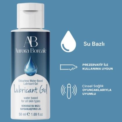 Aurora Boreale Sade Su Bazlı Kayganlaştırıcı Jel 50ML