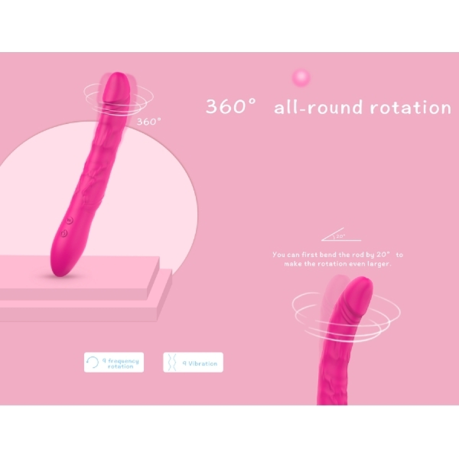 S-Hande King 2 Modern Vibratör Pembe