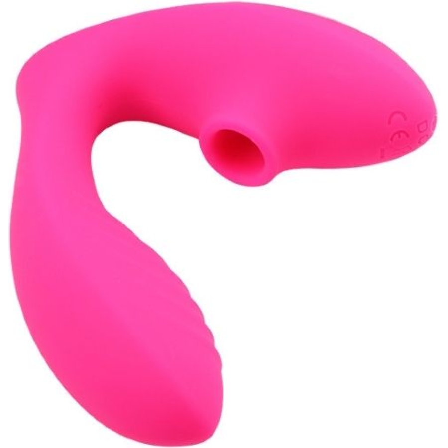 Chisa Didi Double Orgasm Hava Basınçlı Vibratör Pembe