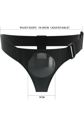Babby Harness Briefs Vantuzlu Dildo Vibratör Uyumlu Belden Bağlamalı Kemer