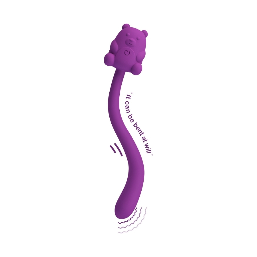 Censan Cute Bear Flirting Stick Modern Vibratör