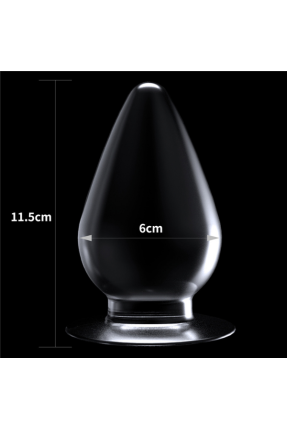 Flawless Clear 11.5 cm Anal Plug