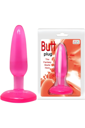 Pembe Butt Plug Anal Tıkaç