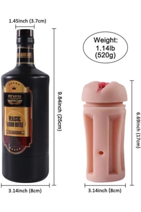 Premium Product Liquor Bottle Likor Şişesi Tasarım Vajina Mastürbatör