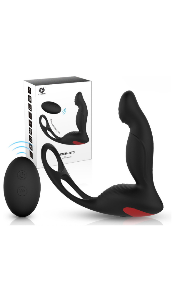 S-Hande Lenker Uzaktan Kumandalı Penis Halkası & Anal Plug