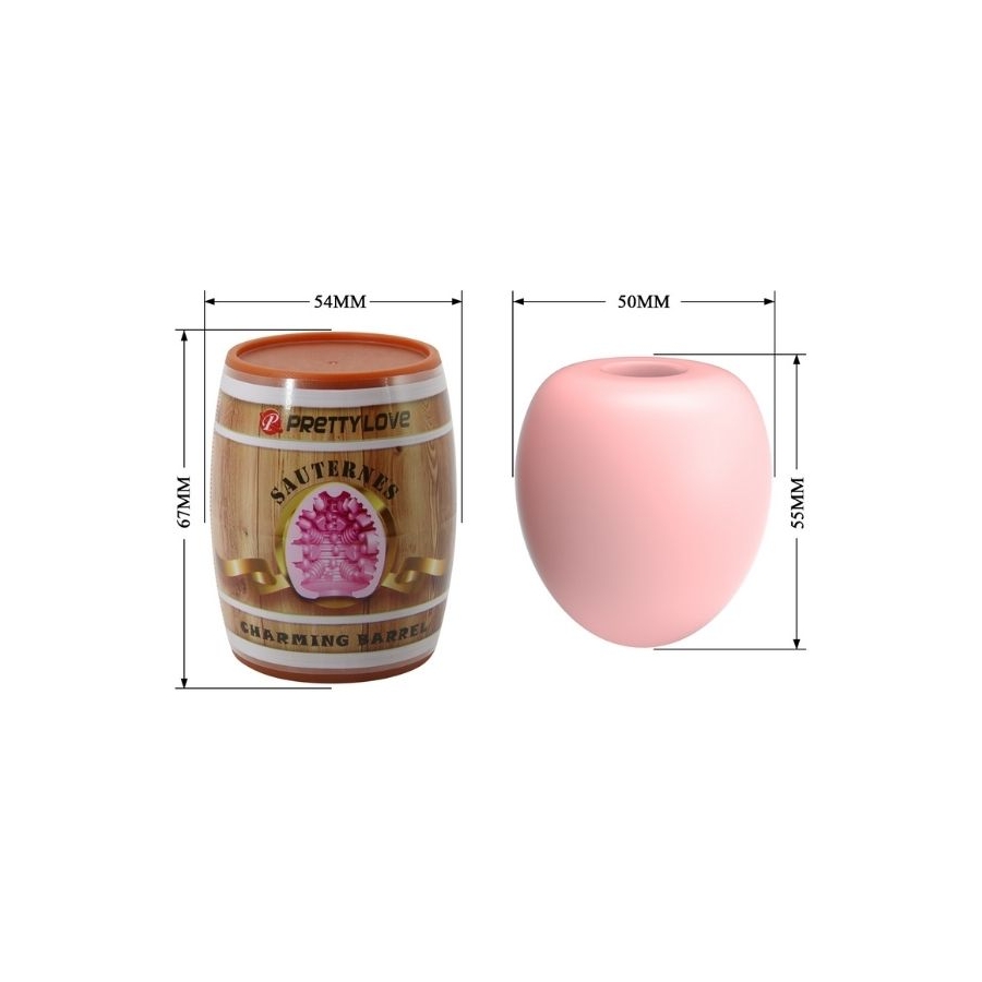 Sauternes Fıçı Şeklinde Yumurta Mastürbatör