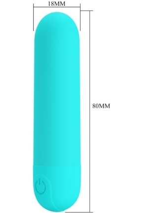 Stefan Mini Massager Bullet Vibratör Mavi