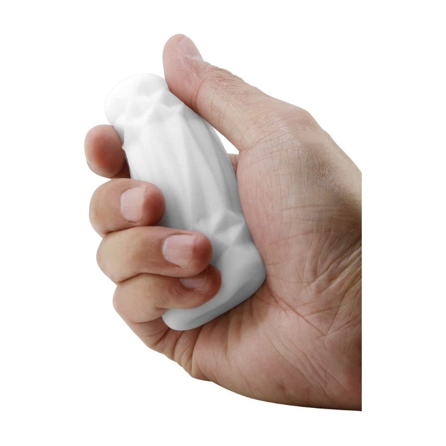 Super Soft Material 3d Stimulating Kola Kutusu Şeklinde Mastürbatör Mavi
