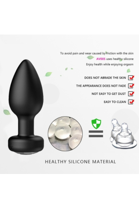 Telefon Kontrollü Titreşimli Anal Plug