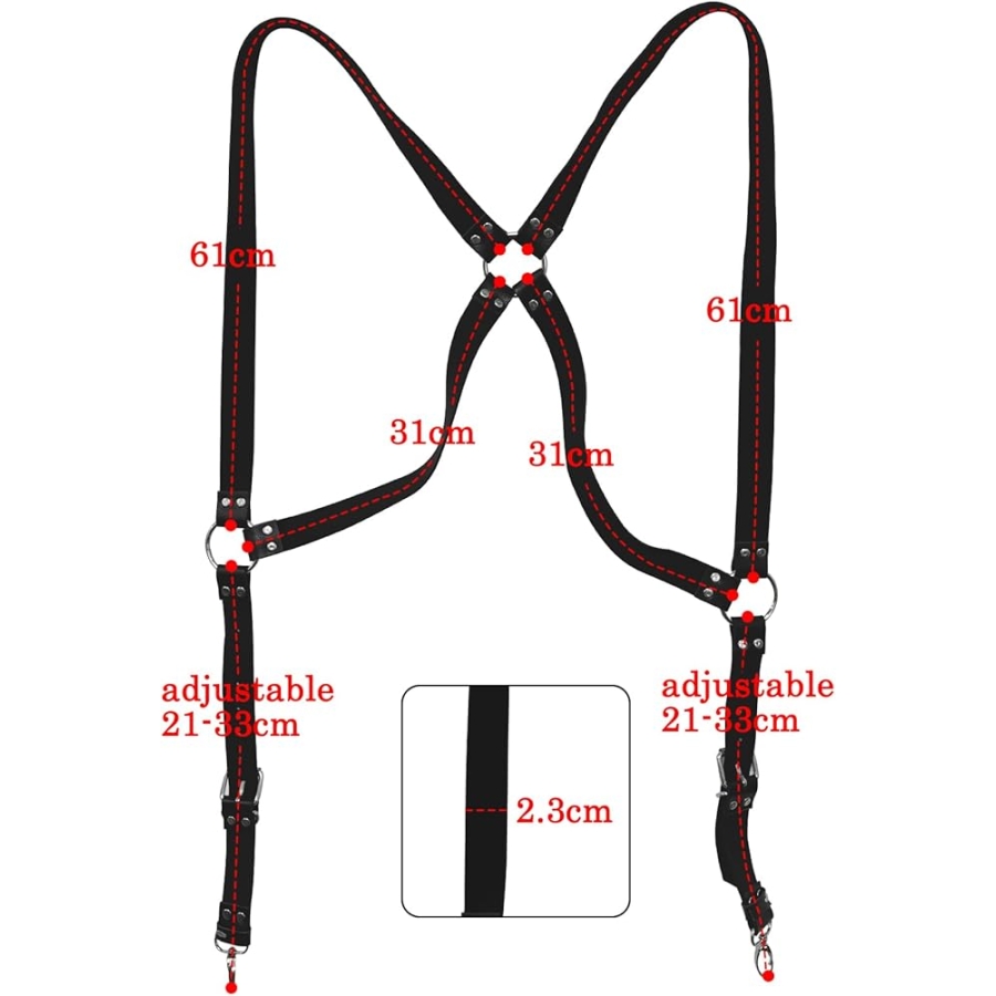 Crossback Shoulder Harness - Görsel 4